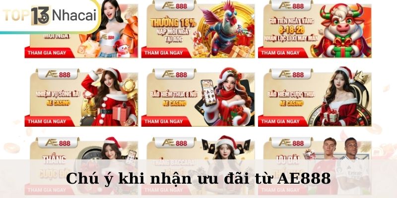 Những lưu ý khi thành viên nhận khuyến mãi VUABAI9