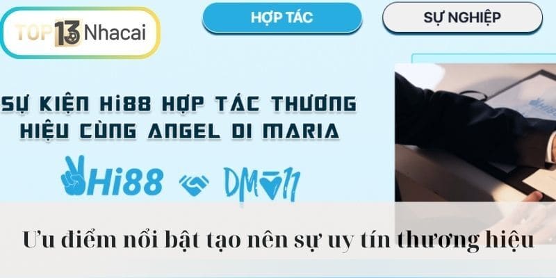 Ưu điểm nổi bật tạo nên sự uy tín thương hiệu