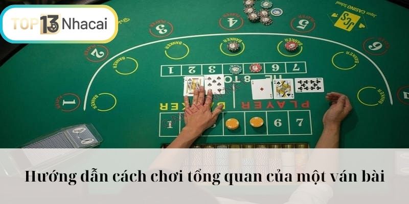 Hướng dẫn cách chơi tổng quan của một ván bài