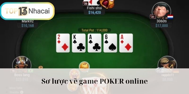 Luật chơi poker online kiếm tiền cần phải biết
