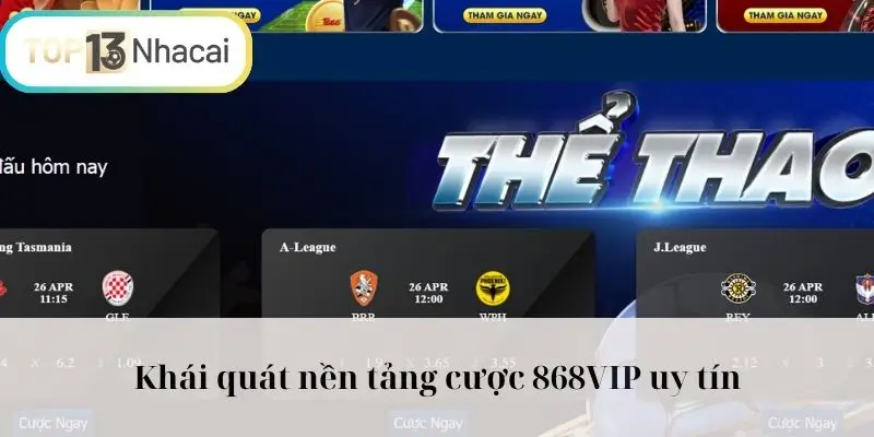 Khái quát nền tảng cược uy tín