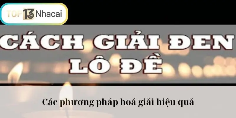 Các phương pháp hoá giải 